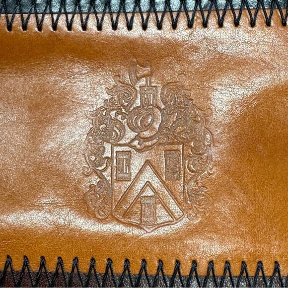 Mutsaeks Netherlands Designer Briefcase Bag - LEATHER Color Block - Picture 10 of 12